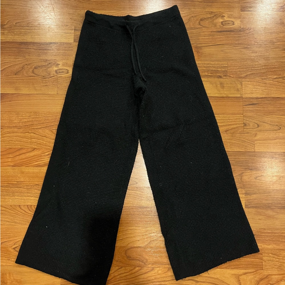 Black Aerie Sweater Pants